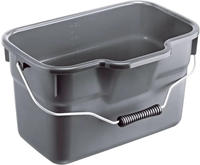 Rotho Eimer Basic Eckig 12, Anthrazit