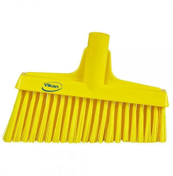 Vikan Besen, Winkelschnitt gelb medium 26 cm