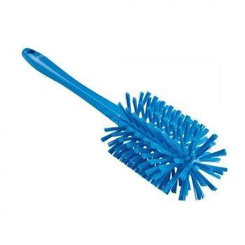 Vikan Wolfbürste einteilig Ø 90 mm, Borsten medium / hart blau