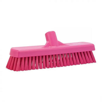 Vikan Wand- und Bodenschrubber 30,5 cm harte Borsten pink