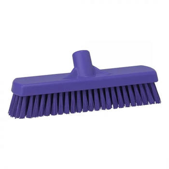Vikan Wand- und Bodenschrubber 30,5 cm harte Borsten lila