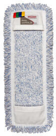 Sprintus Bluestar Wischbezug, Profimopp aus Mikrofaser für die Gebäudereinigung, 1 Stück, 50 cm