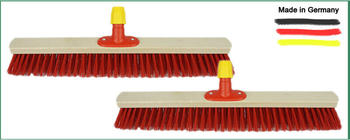 Novaliv 2x Strassenbesen 60 cm Besenkopf