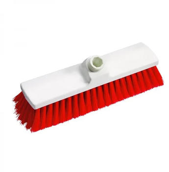 Haug Besen geschlitzt, weich 30 cm rot