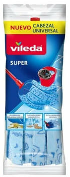 Vileda Laminierter Mopp mit Universalverankerung - blau