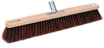 BawiTec Straßenbesen Arenga Mix 40cm mit Metall-Stielhalter Universalbesen Besen für draussen