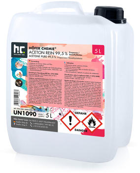 H&ouml;fer Chemie Aceton 99.5% 5L