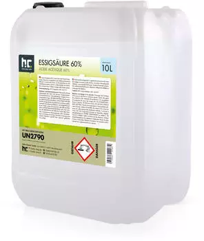 H&ouml;fer Chemie Essigs&auml;ure 60% 2x10 Liter
