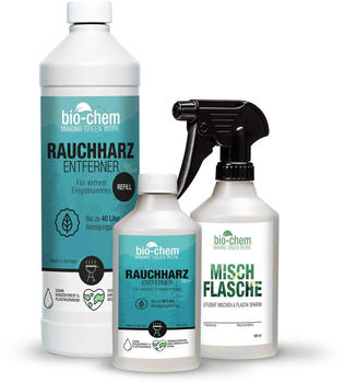 Bio-Chem Rauchharz-Entferner Set ( Backofenreiniger 500 ml - Nachf&uuml;llflasche 1000)