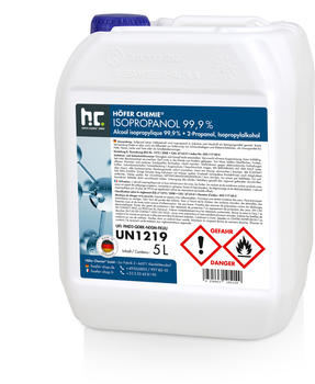 H&ouml;fer Chemie Isopropanol 99.9% 2 x 5 liter