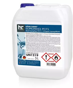 H&ouml;fer Chemie Isopropanol 99,9% 4x5 l
