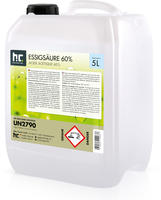 H&ouml;fer Chemie Gmbh - 4x 5 L H&ouml;fer Chemie&reg; Essigs&auml;ure 60% In Kanistern