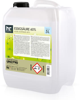 Höfer Chemie Essigsäure 60% 4x5 Liter