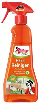 Poliboy M&ouml;belpflege M&ouml;bel Intensiv Reiniger Spr&uuml;hmatic 375ml Nat&uuml;rlicher Glanz ohne Nachpolieren