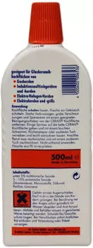Dr. Becher Glaskeramikreiniger 500 ml 98197 – Vielseitig einsetzbar auf verschiedenen Oberflächen