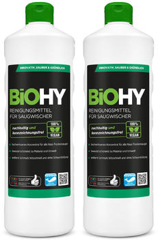 BiOHY Reinigungsmittel für Saugwischer 1l 2er Pack