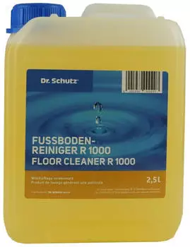 Dr. Schutz R 1000 Fu&szlig;bodenreiniger 2,5 Liter Wischpflegemittel Reinigung Pflege