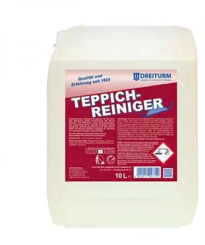 Dreiturm Teppichreiniger hochwirksames Shampoo-Konzentrat 10 l Kanister