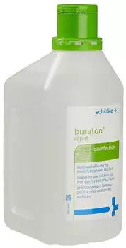 Schülke & Mayr buraton rapid Flächendesinfektiongebrauchsfertig 113911 1 Liter – Effektive Flächendesinfektion mit Schülke & Mayr buraton rapid