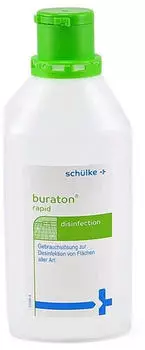 Schülke & Mayr buraton rapid Flächendesinfektiongebrauchsfertig 113911 1 Liter – Vielseitige Anwendungsmöglichkeiten
