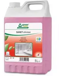 green care PROFESSIONAL Badreiniger Sanet zitrotan 712473 Sanit&auml;rreiniger gegen Kalk und Schmutz 5 Liter