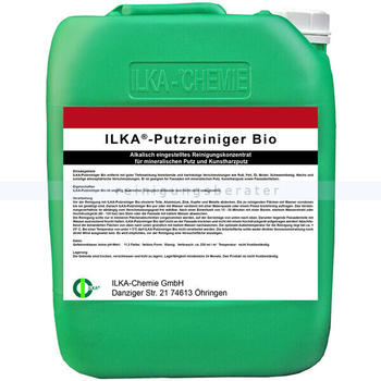 Ilka Putzreiniger Bio 10 Liter Kanister für mineralischen Putz und Kunstharzputz