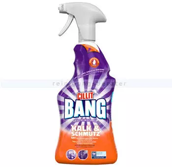 Cillit Bang Cillit Bang Kraftreiniger 750 ml gegen Kalk und Schmutz f&uuml;r m&uuml;heloses entfernen von Kalk und Seifenflecken