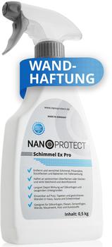 Nanoprotect Schimmelentferner Schimmel Ex Pro, chlorhaltig, desinfiziert, mit Haftwirkung, 500g