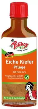 Poliboy M&ouml;belpolitur Eiche Kiefer Pflege, f&uuml;r Antik- und Rustikalm&ouml;bel, 100ml