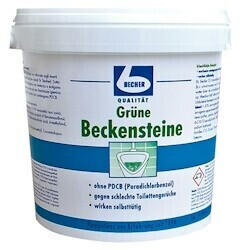 Dr. Becher Beckensteine 1517000, Grün, mit Tannen Duft, 35 Stück – Dr. Becher Beckensteine 1517000: Frischer Tannenduft für Ihre Toiletten