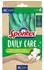 Spontex Gummihandschuhe Daily Care 12229017, Naturkautschuk mit Latex, türkis, Größe M