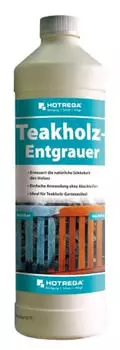 Hotrega Teakholz-Entgrauer, 1L, Nr. 230220001 – Hotrega Teakholz-Entgrauer: Die Lösung für vergrautes Holz