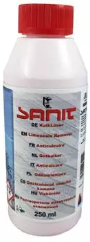 Sanit KalkLöser 3001 250 ml, Flasche Sanit – Effektiver Korrosionsschutz für Ihre Küchengeräte