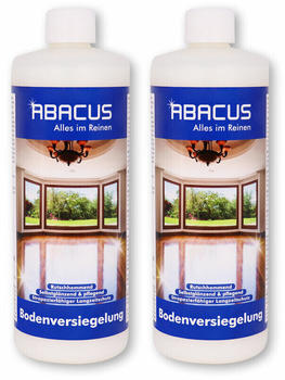 Abacus 2x 1000 ml Bodenversiegelung Versiegelung fr Parkett, Laminat, pvc, Marmor, Granit Parkettsiegel und Bodenpflege (7688.2) Abacus