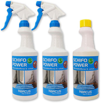 Abacus 3x 750 ml Schifo Power Schimmelspray/Schimmelentferner/Schimmelschutz (7459)