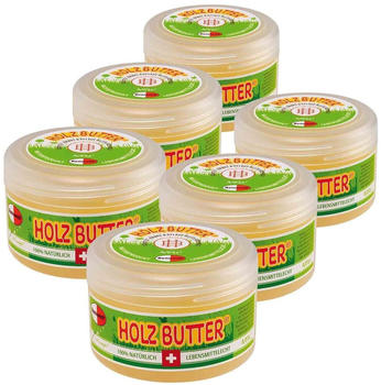 Renuwell Holz-Butter Möbelpflegemittel Holzreiniger Spar-Set 6 x 250 ml