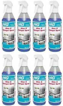 H&G Glas und Spiegel Reiniger 500ml (1er Pack) – Effektive Reinigung für Fenster und Spiegel