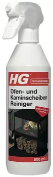 H&G Ofen- und Kaminscheiben-Reiniger 500ml - L&ouml;st Rost, Fett und Teer (1er Pack)
