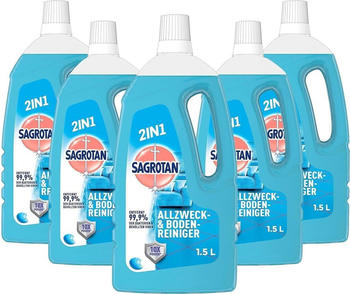 Sagrotan Allzweck-Reiniger Frischetraum 1,5l 5er Pack (5 x 1,5l)