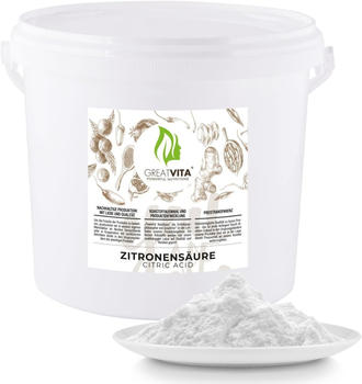 GreatVita Zitronens&auml;ure Pulver 5kg