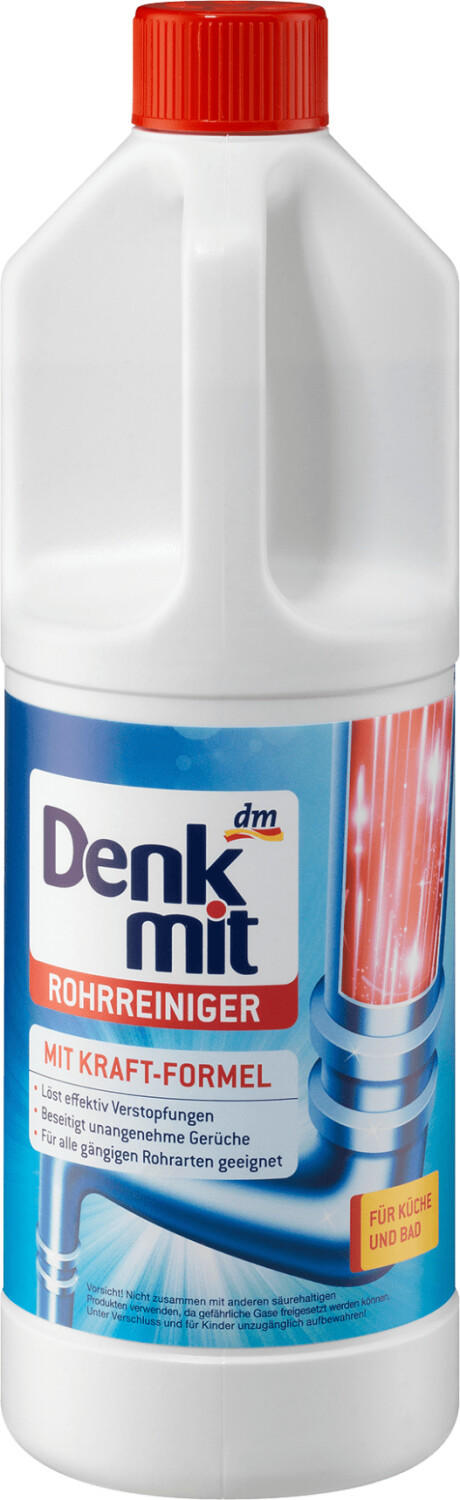 Denkmit Rohrreiniger für Küche & Bad (1 l) Test Rohrreiniger