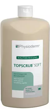 Physioderm Handwaschpaste TOPSCRUB SOFT, Handreiniger fl&uuml;ssig, unparf&uuml;miert, 500ml