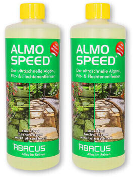 Abacus Almo Speed Flechten- & Gr&uuml;nbelagentferner/Algizid (7336.2) 2x 1000 ml