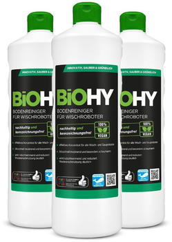 BiOHY Bodenreiniger f&uuml;r Wischroboter (3x1l Flasche)