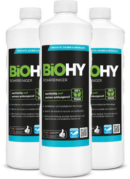 BiOHY Rohrreiniger (3x1l Flasche)