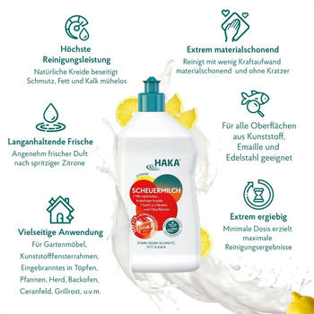 Haka Scheuermilch Zitrone 750ml