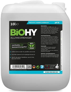 BiOHY Allzweckreiniger Konzentrat (10l Kanister)