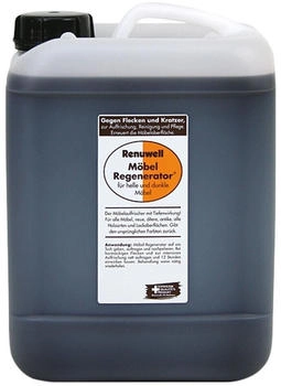 Renuwell M&ouml;bel Regenerator 5 Liter gegen Flecken und Kratzer