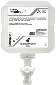 Stoko Toilettensitzreiniger Refresh® Toilet Seat Cleaner Spray (TSC), 0,5 l, Kartusche