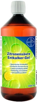 Herrlan Zitronens&auml;ure Entkalker-Gel - 1 Liter- B-856-49